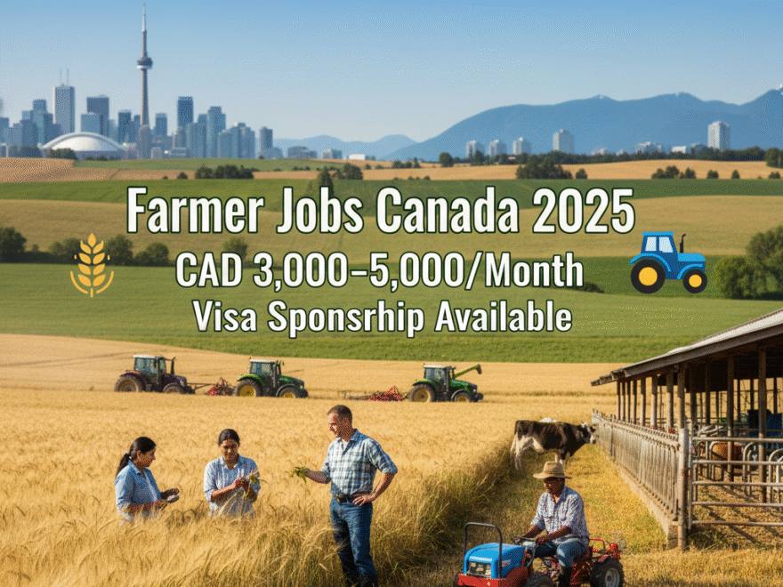 Farmer Jobs in Canada – High-Paying Agricultural Roles