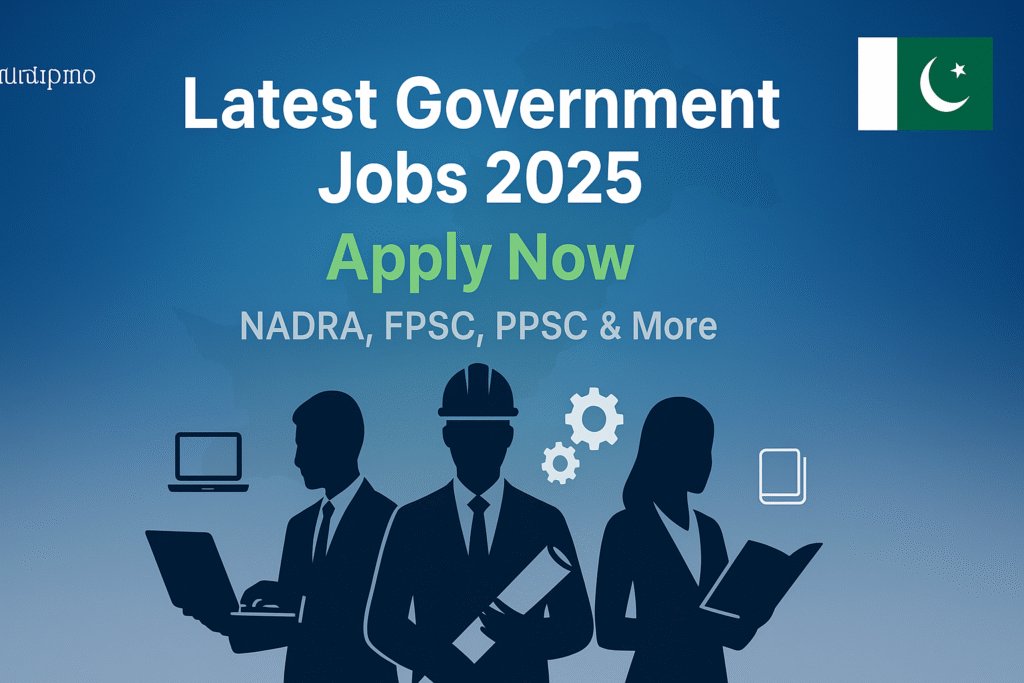 Latest Government Job Openings in Pakistan