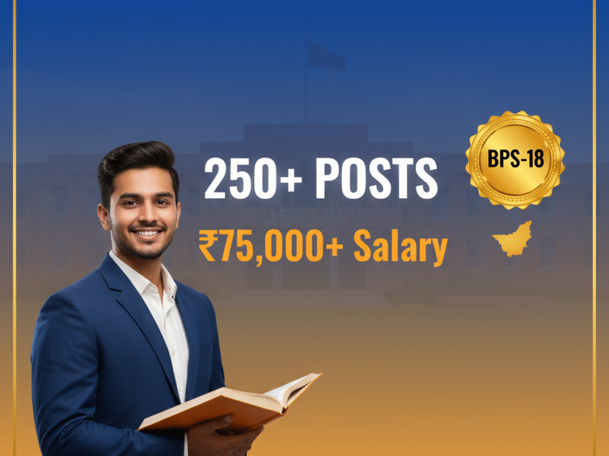 PPSC Assistant Professor Jobs 2025 – 250+ Posts (Advt 40/2025)