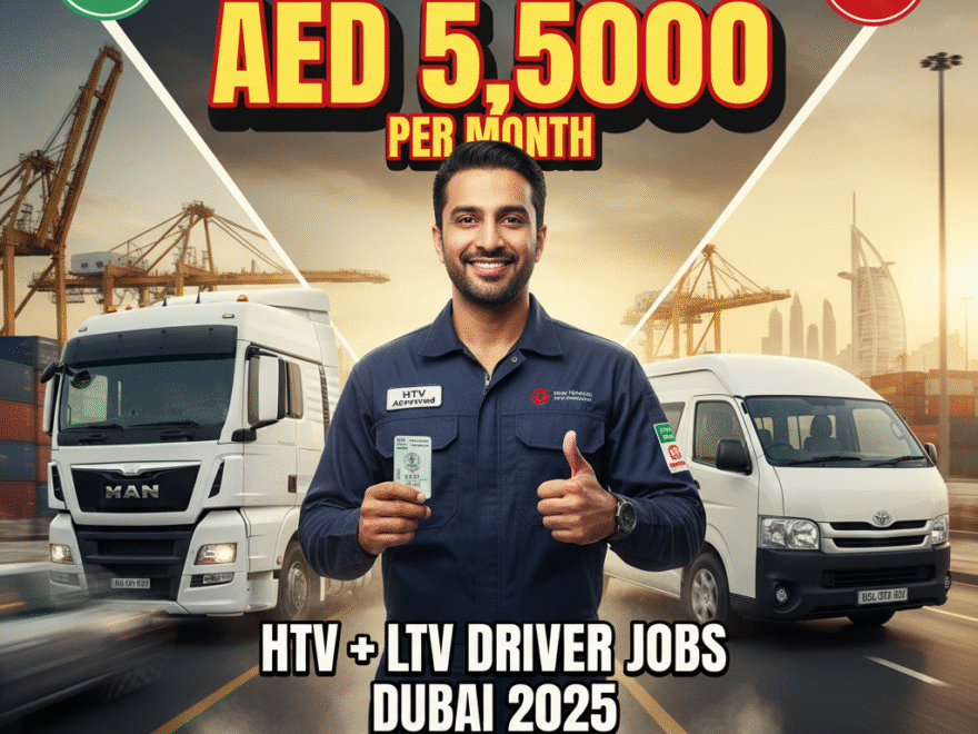 HTV and LTV Driver Jobs in Dubai