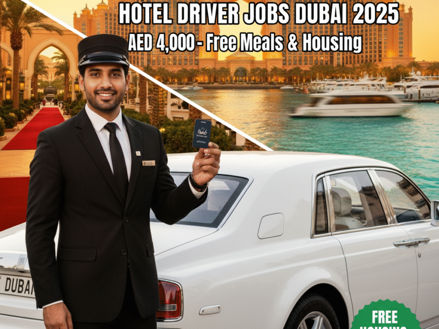 Hotel Driver Jobs in Dubai