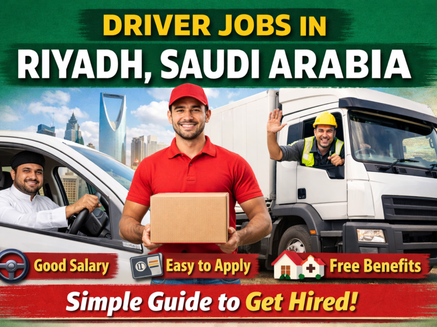 Driver Jobs in Riyadh, Saudi Arabia